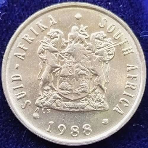 1988  5c COIN   RSA                      SUN11798