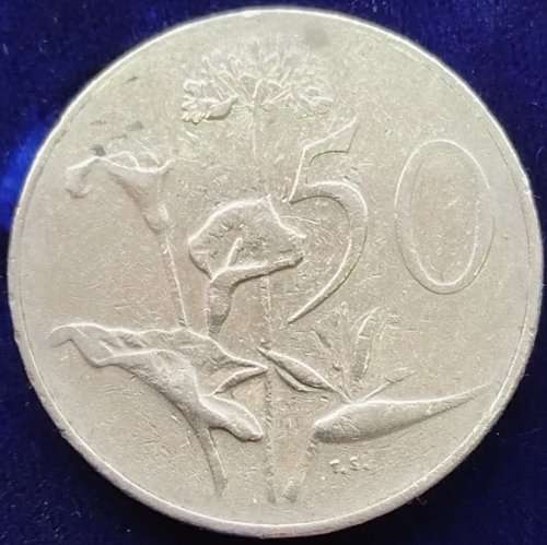 1970  50  CENT   COIN     RSA       SUN11800