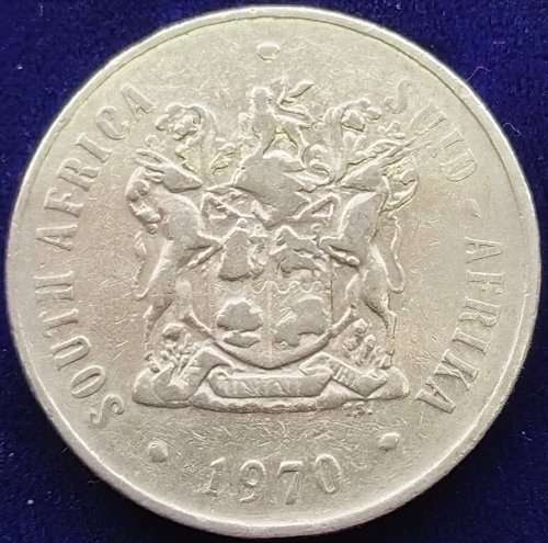 1970  50  CENT   COIN     RSA       SUN11800