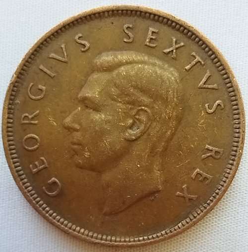 1950     PENNY COIN    SOUTH AFRICA                 SUN11920*