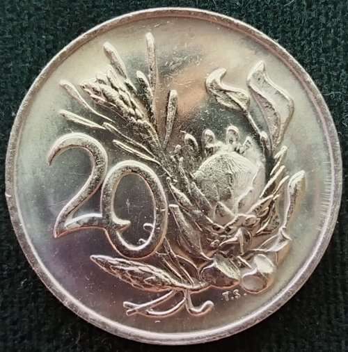 1979   20c   COIN    RSA     SUN12126*