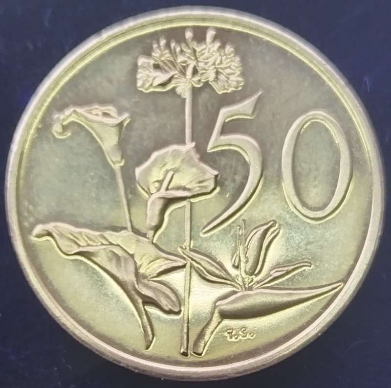 1971   50c  RSA                      SUN12214*