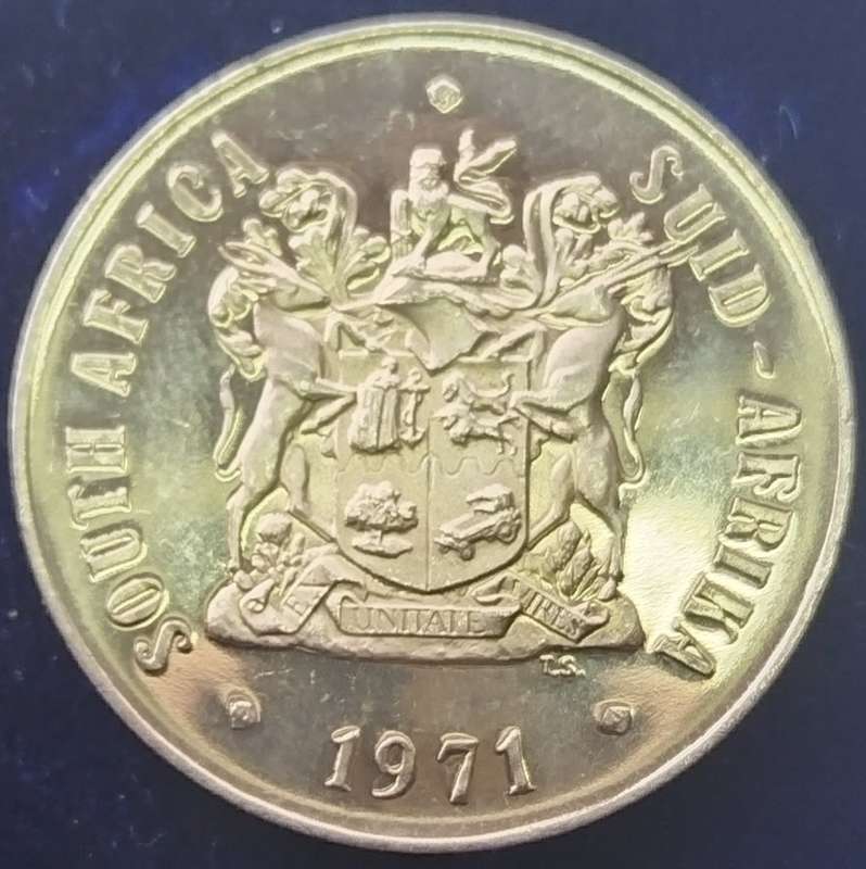 1971   50c  RSA                      SUN12214*