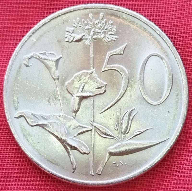 1984   50c  RSA                      SUN12264*