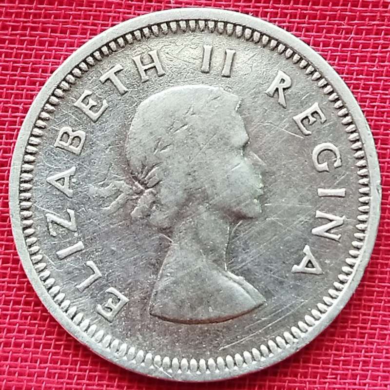 1956  Threepence Coin   SILVER                SUN12305*