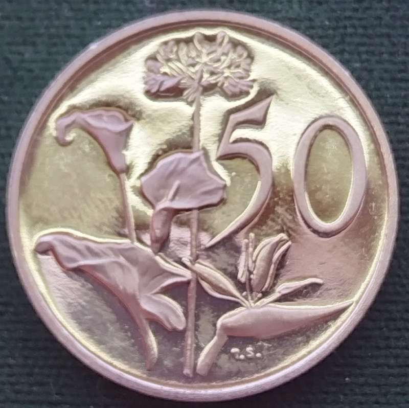1983   50c  RSA                      SUN12377*