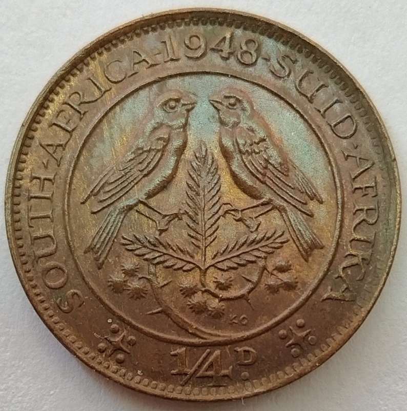 1948  QUARTER  PENNY    COIN        SA                       SUN13395*