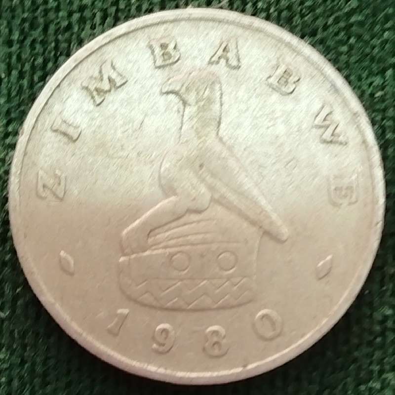 1980  10 Cents     Zimbabwe          SUN12429*