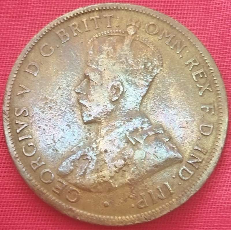 1919       1 Penny - George V      AUSTRALIA          SUN12446*