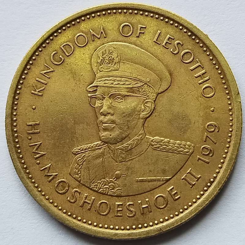 1979   5 LISENTE COIN       LESOTHO                       SUN12519*