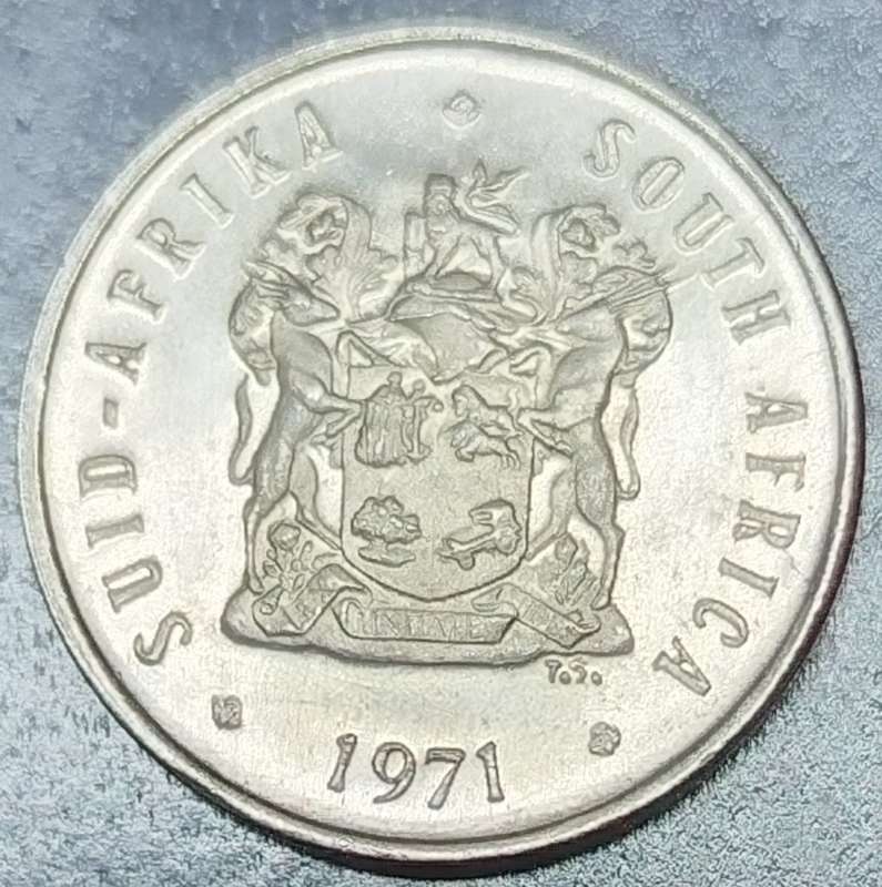 1971   5c   Coin               SUN12607*