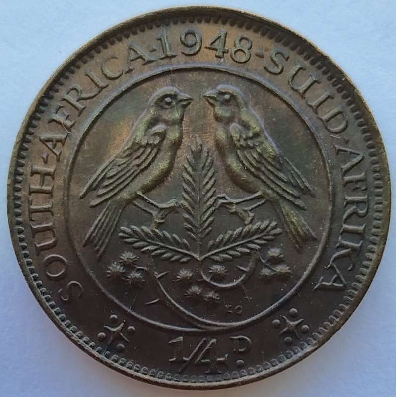 1948  QUARTER  PENNY    COIN        SA                       SUN12631*
