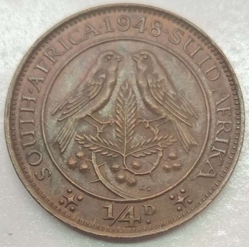 1948  QUARTER  PENNY    COIN        SA                       SUN12660*