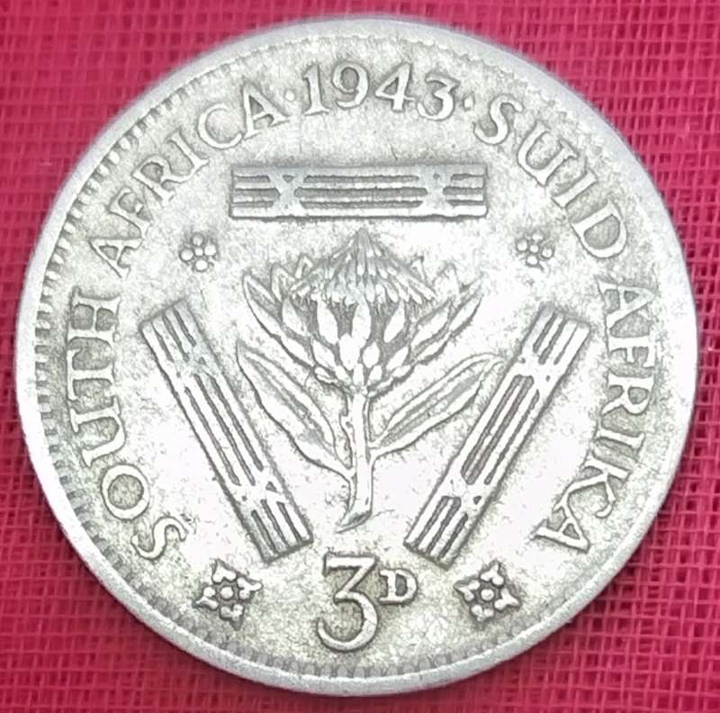 1943     3 D    SA        (SILVER 0.800 )       SUN12671*