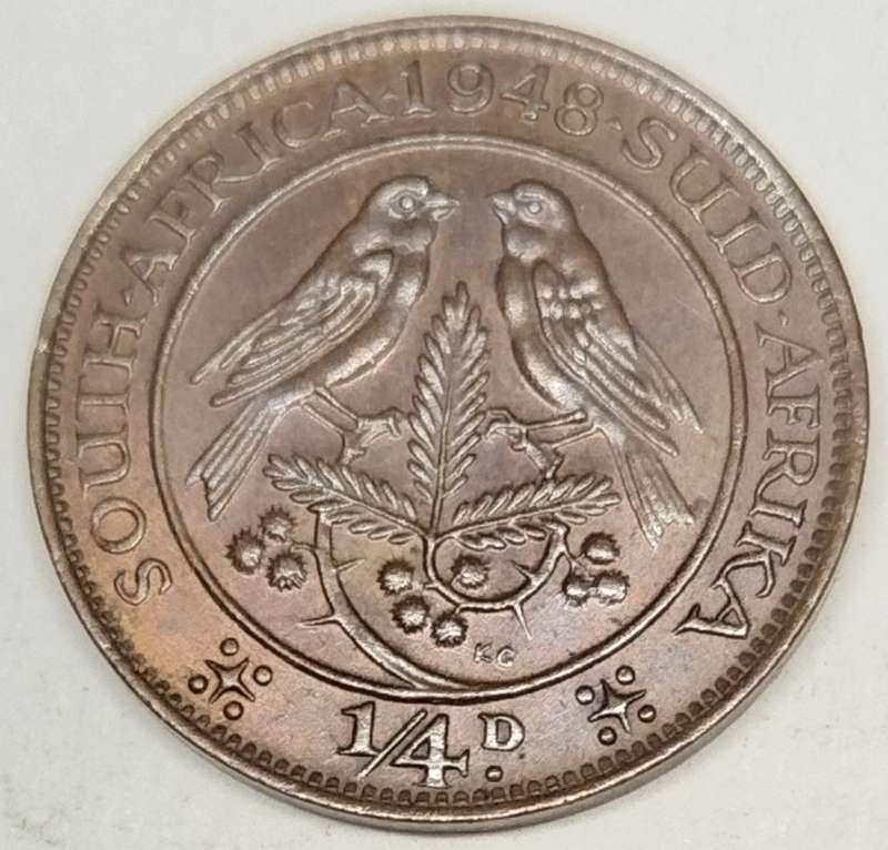 1948  QUARTER  PENNY    COIN        SA                       SUN12695*