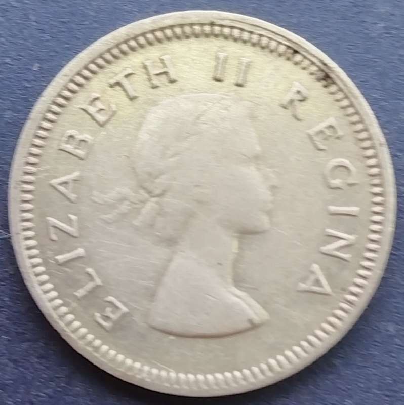 1959    THREEPENCE   SILVER                SUN12768*