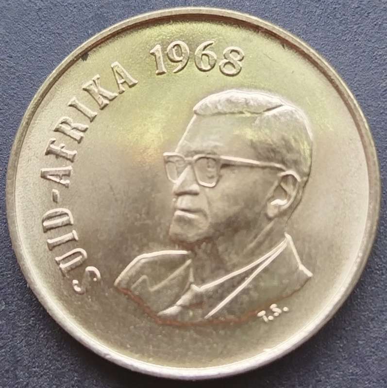 1968   10c   COIN   (Afrikaans)       SUN12806*