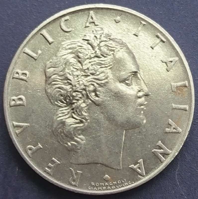 1964  50 Lire     Italy         SUN12825*