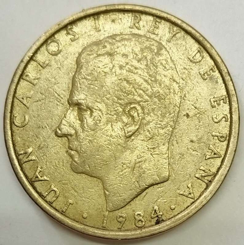 1984   CIEN Pesetas -    Coin       Spain         SUN12879*