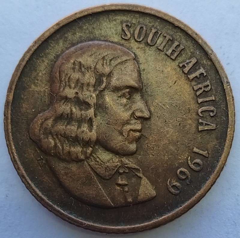 1969   2c   COIN   (Afrikaans)       SUN12880*