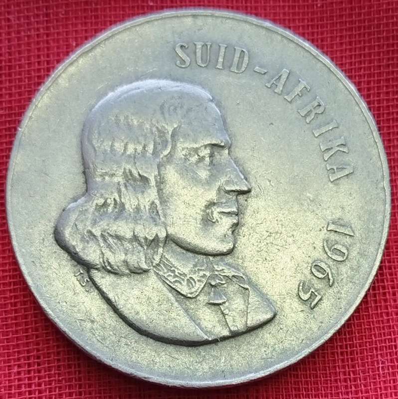 1965   20c   COIN   (Afrikaans)       SUN12881*