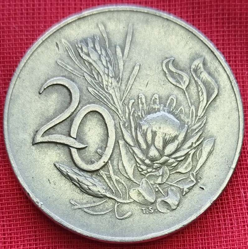 1965   20c   COIN   (Afrikaans)       SUN12881*