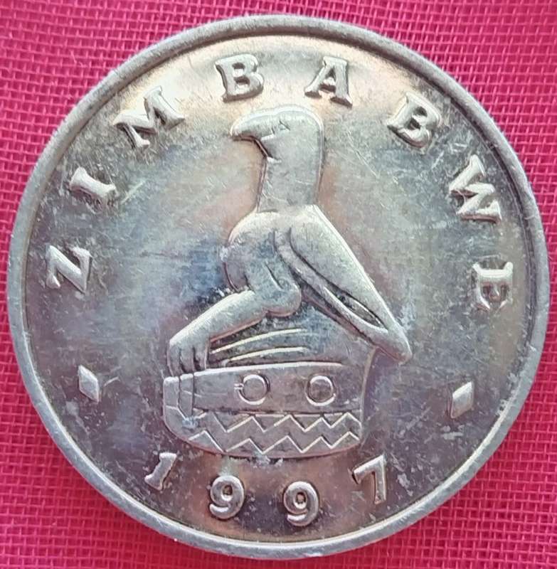 1997  20 Cents     Zimbabwe          SUN12892*