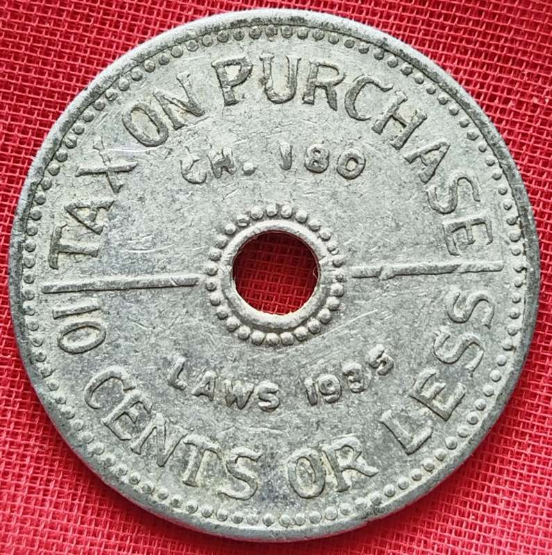 1935 -   Tax Token State of Washington      USA         SUN12920*