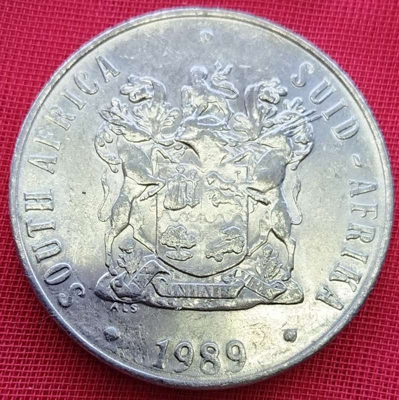1989   50c  RSA                      SUN12970*
