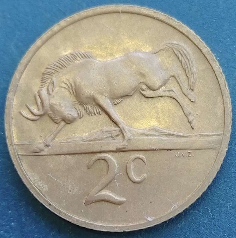 1968   2c   COIN   (Afrikaans)       SUN12971*