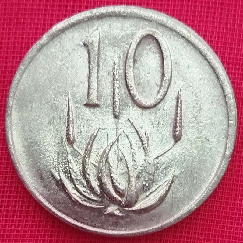 1989   10c  RSA                      SUN12977*