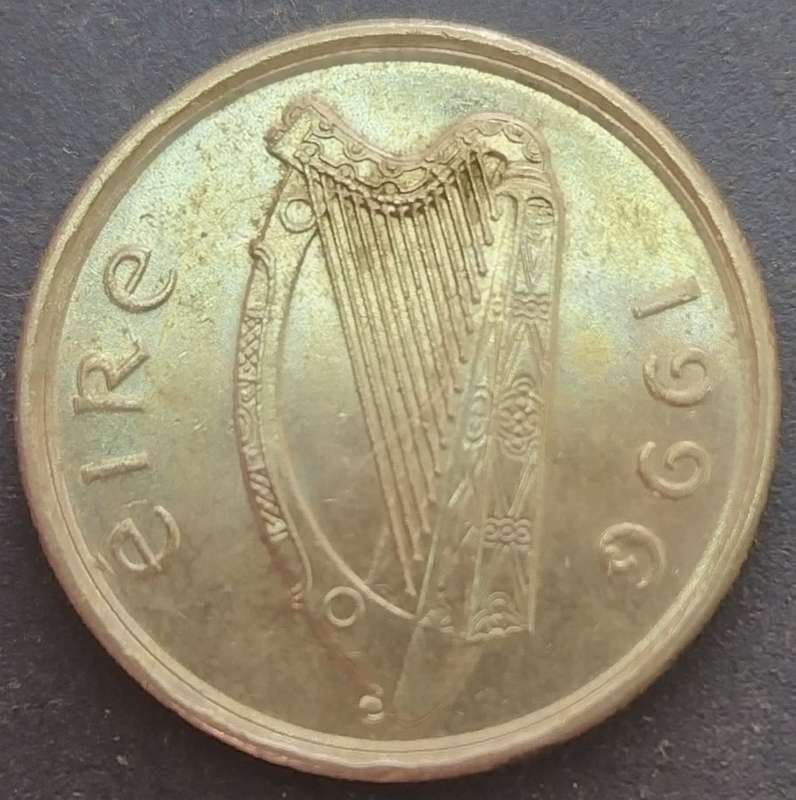 1996    5 Pence small type   IRELAND         SUN12981*