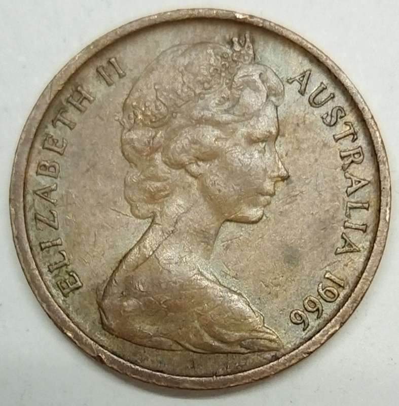 1966  1 Cents COIN      AUSTRALIA          SUN12999*