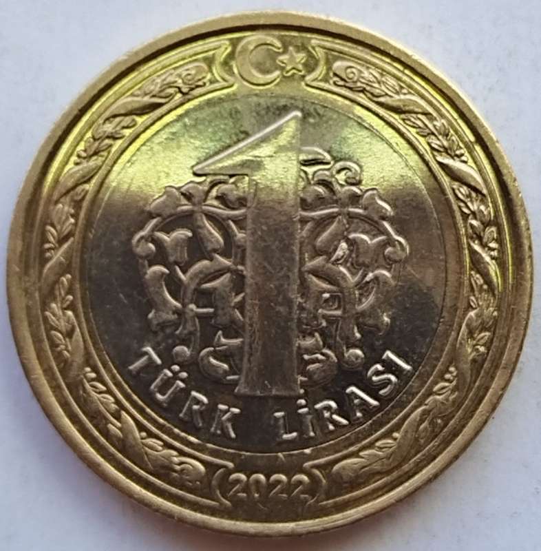 2022  1 Lira Coin    Turkey         SUN13024*