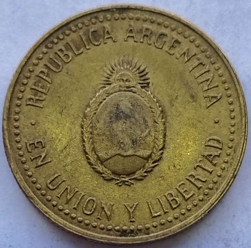 1992   10 CENTAVOS COIN      Argentina          SUN13057*