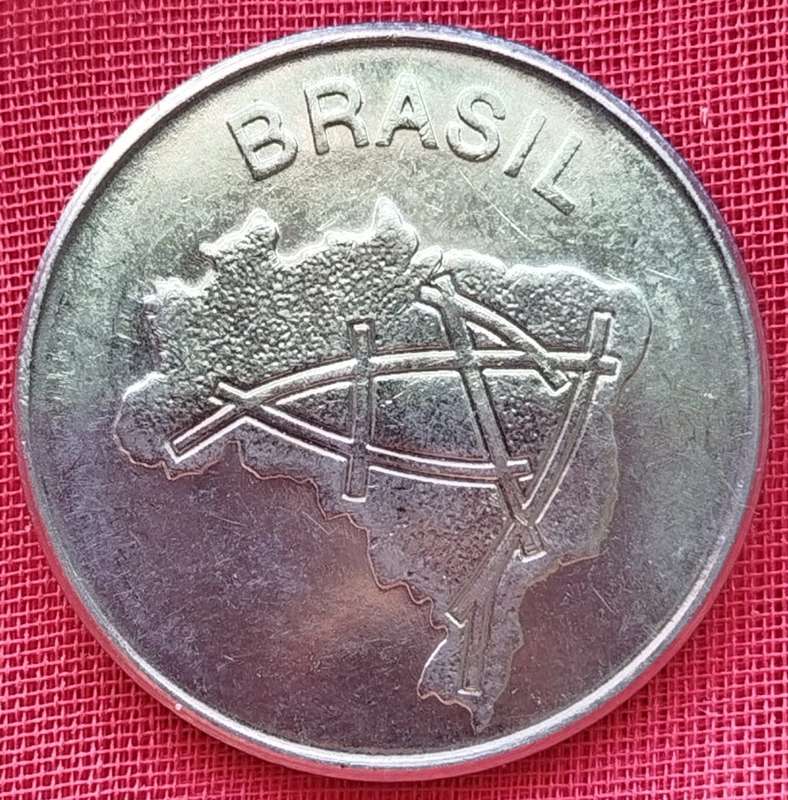 1982      10 Cruzeiros Brazil`s main roads -     Brazil       SUN13071*