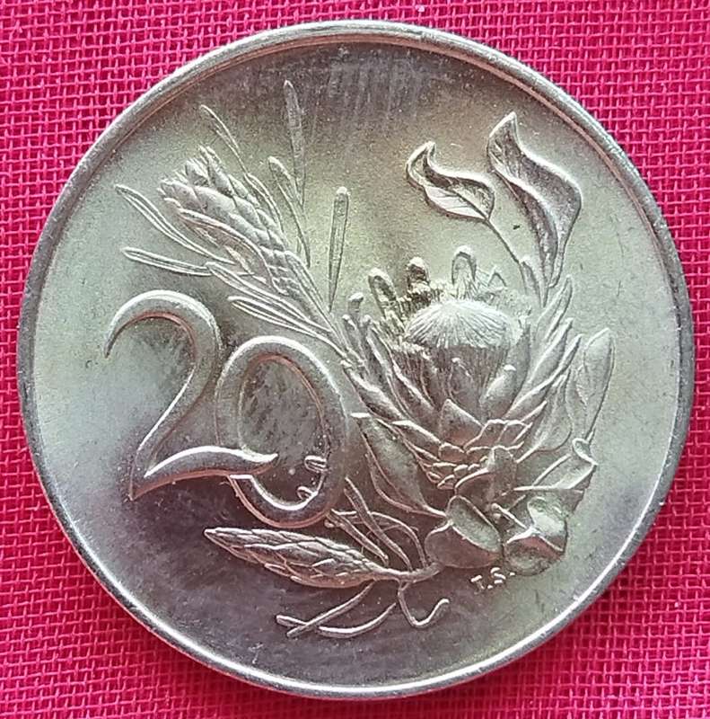 1968   20c   COIN   (Afrikaans)       SUN13072*