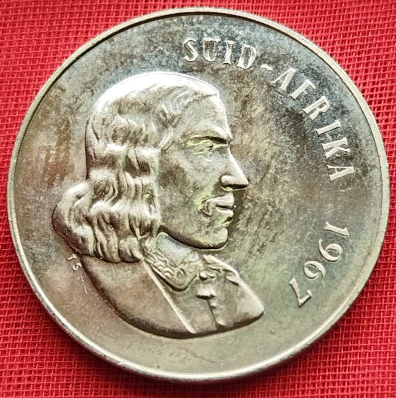 1967  20c   COIN   (AFRIKAANS)       SUN13125*