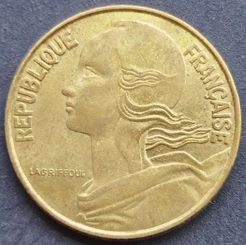1974  20 Centimes Coin      France          SUN13130*
