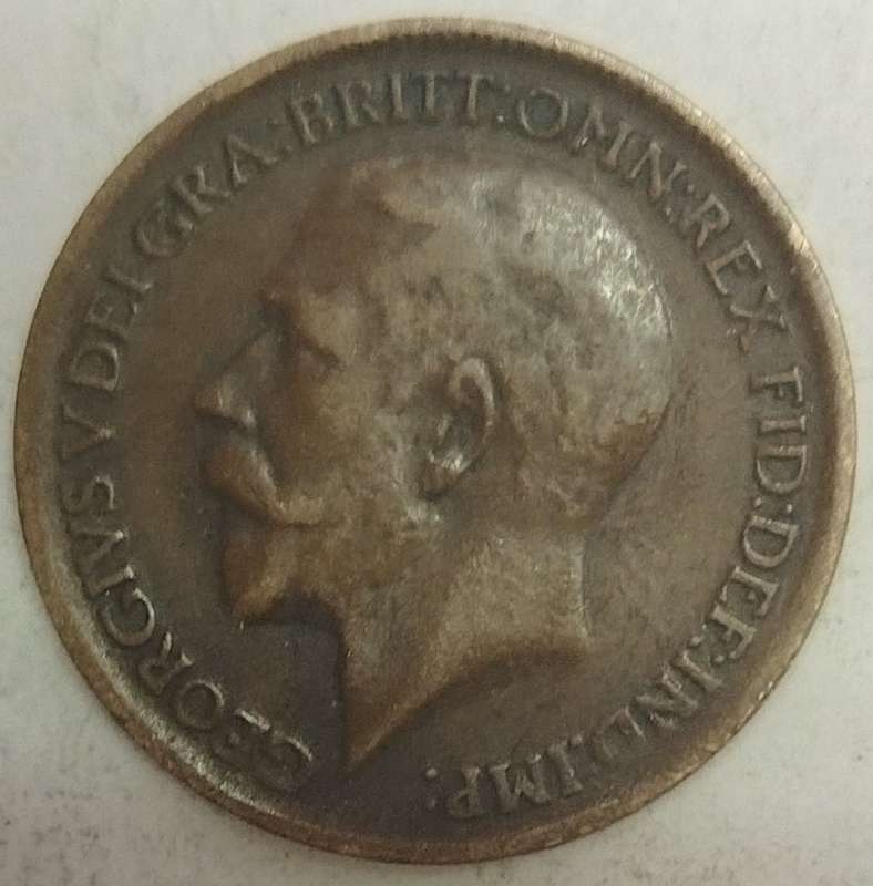 1912  -  HALF Penny Coin      United Kingdom         SUN13235*