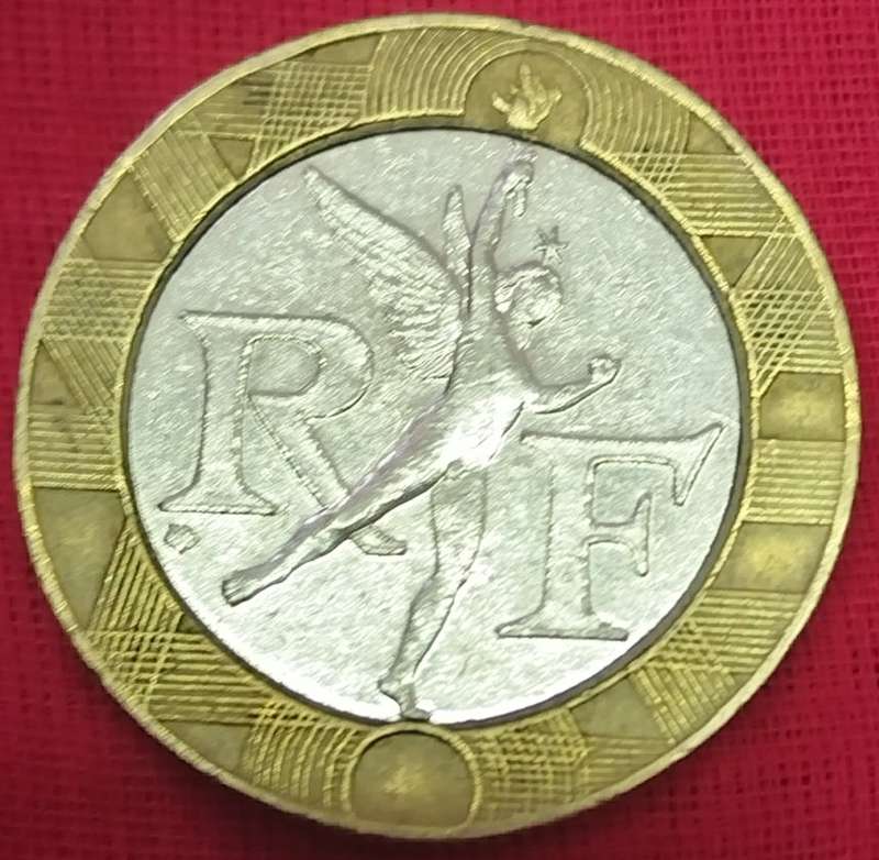 1991  10 Francs  Coin      France          SUN13241*