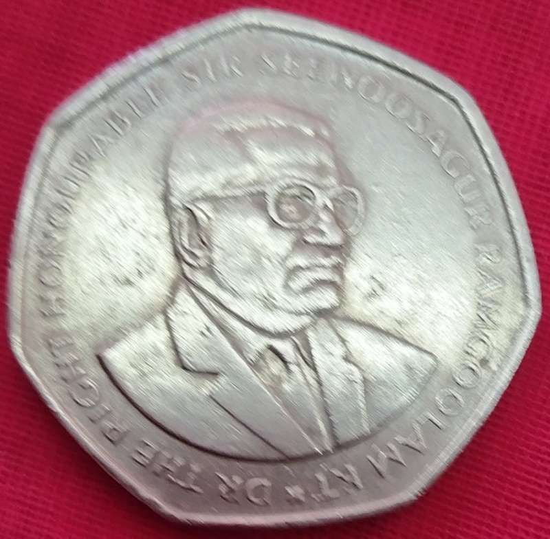 1997       10 Rupee Coin     Mauritius       SUN13415*