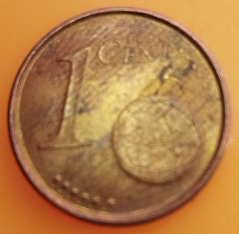 1999      1 Euro Cent      SPAIN          SUN13535*