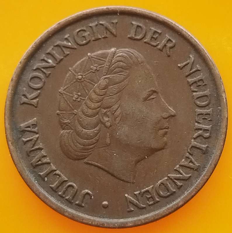 1954  5 Cent      Netherlands          SUN13546*