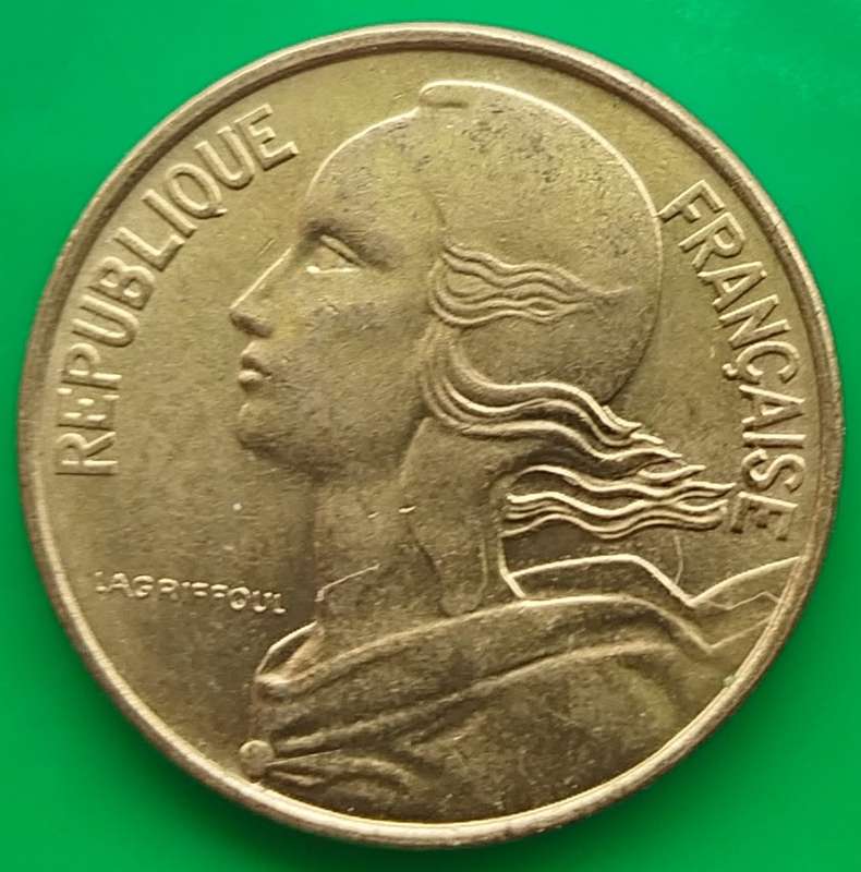 1977         10 Centimes Coin      FRANCE          SUN13552*