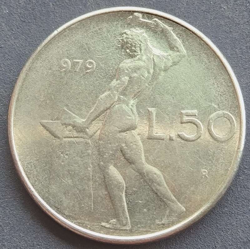 1979       50 Lire     Italy         SUN13561*