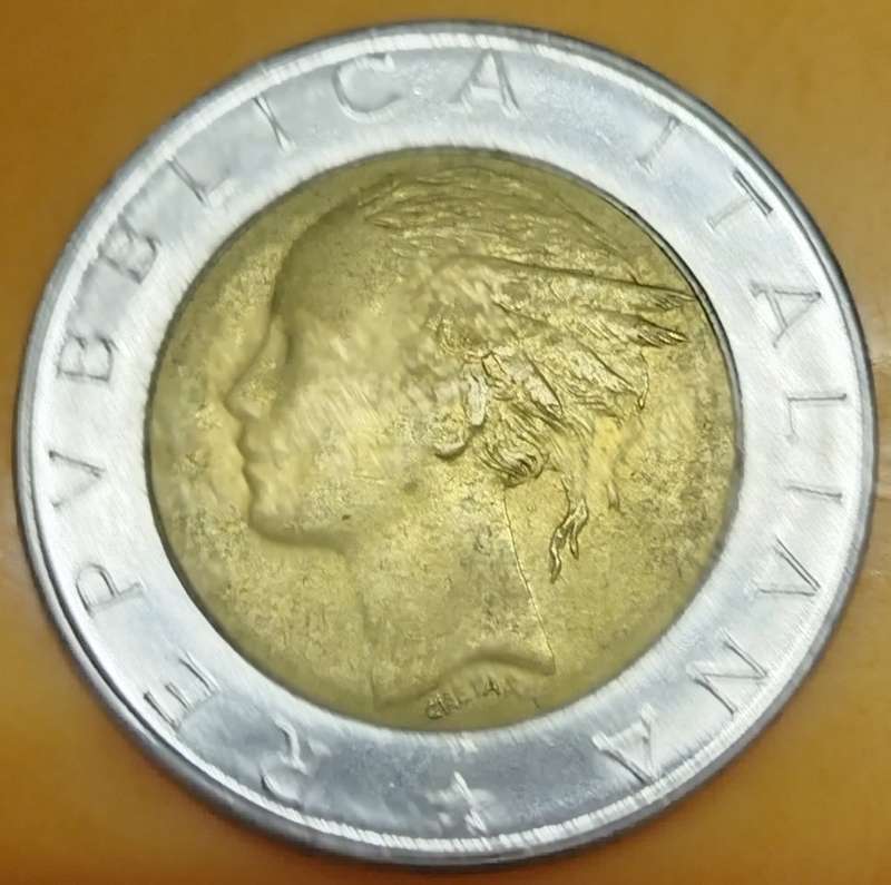 1984  500 Lire     Italy         SUN13565*