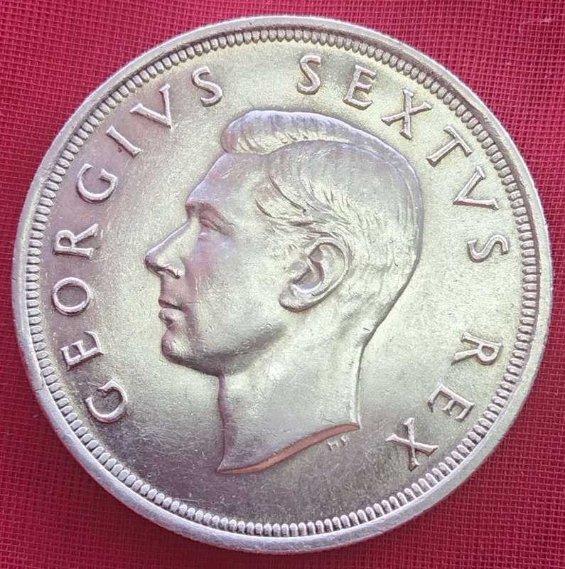 1952     5 SHILLING        (SILVER )       SUN13575*
