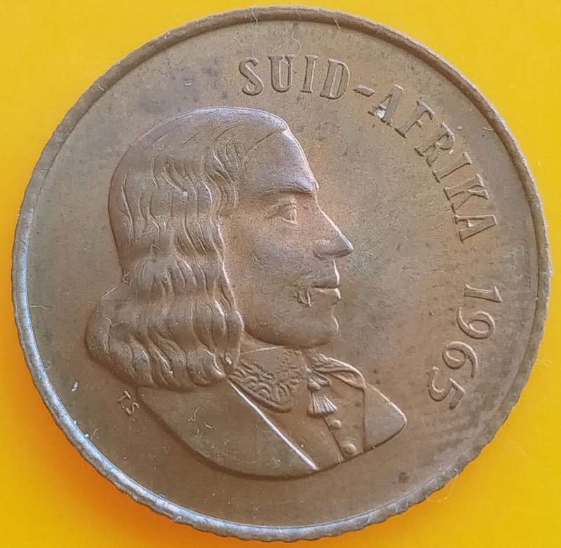 1965   2c   COIN   (Afrikaans)       SUN13604*