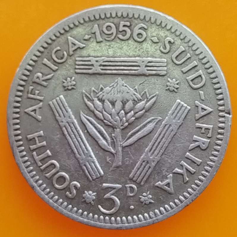 1956   THREEPENCE   COIN       Silver        SUN13673*